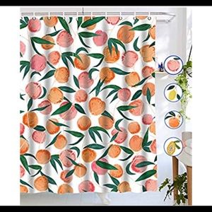 Brand New Peach Shower Curtain!
